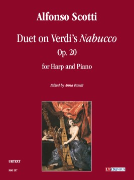 Scotti, Alfonso : Duet on Verdi’s “Nabucco” Op. 20 for Harp and Piano
