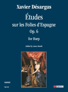 Désargus, Xavier : Études sur les Folies d’Espagne Op. 6 for Harp