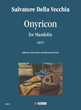 Della Vecchia, Salvatore : Onyricon for Mandolin (2017)