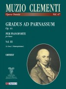 Clementi, Muzio : Gradus ad Parnassum Op. 44 per Pianoforte - Vol. III