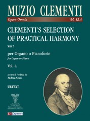 Clementi, Muzio : Clementi’s Selection of Practical Harmony WO 7 for Organ or Piano - Vol. 4