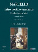 Marcello, Benedetto : Estro poetico-armonico. Parafrasi sopra Salmi (Venezia 1724-26) - Vol. 4: Psalms 19-25
