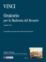 Vinci, Leonardo : Oratorio per la Madonna del Rosario (Napoli 1725) [Score]