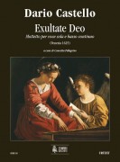 Castello, Dario : Exultate Deo. Motet (Venezia 1625) for Voice and Continuo