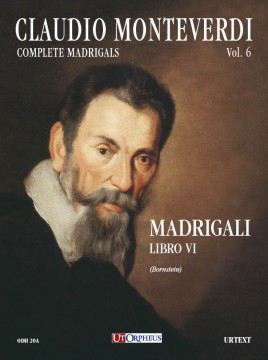 Monteverdi, Claudio : Madrigali. Libro VI (Venezia 1614) [Partitura]