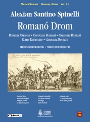 Spinelli, Alexian Santino : Romanó Drom (Romany Caravan) for Accordion, Voice and Orchestra [Score]