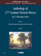 Antologia di pezzi francesi del sec. XVII per 2 Liuti Barocchi - Vol. 1