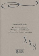 Ballabeni, Franco : La Freccia azzurra. Omaggio a Gianni Rodari for Recorder, Violin and Percussion