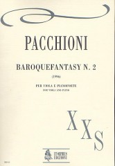 Pacchioni, Giorgio : Baroquefantasy No. 2 for Viola and Piano (1996)