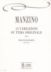 Manzino, Giuseppe : Variazioni su tema originale per Pianoforte (1986)
