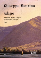 Manzino, Giuseppe : Adagio for Violin (Flute) and Organ (1990)