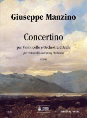 Manzino, Giuseppe : Concertino for Violoncello and String Orchestra (1956) [Score]