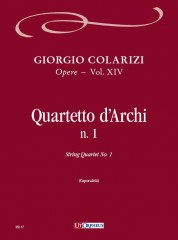 Colarizi, Giorgio : String Quartet No. 1 Colarizi, Giorgio : String Quartet No. 1