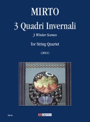 Mirto, Giorgio : 3 Winter Scenes for String Quartet (2011)