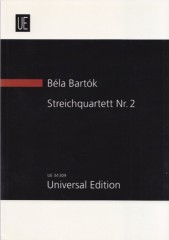 Bartók, Béla : Quartetto d’archi nr. 2. Partitura tascabile