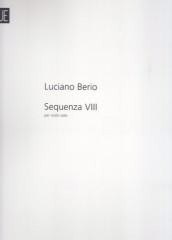 Berio, Luciano : Sequenza VIII, per Violino solo (1976) Berio, Luciano : Sequenza VIII, per Violino solo (1976)