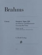 Brahms, Johannes : Sonate per Clarinetto e Pianoforte op. 120. Versione per Viola. Urtext