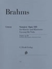 Brahms, Johannes : Sonate per Clarinetto e Pianoforte op. 120. Versione per Viola. Urtext