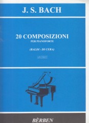 Bach, Johann Sebastian : 20 Composizioni per pianoforte. Urtext