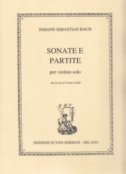 Bach, Johann Sebastian : Sonate e Partite BWV 1001-1006, per Violino