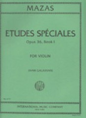 Mazas, Jacques Féréol : Studi melodici e progressivi op. 36 per Violino, vol. 1: Studi speciali