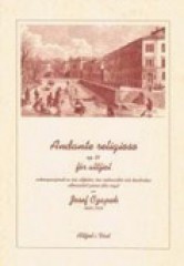 Czapek, J. : Andante religioso op. 31 per Viola con accompagnamento di 2 Viole, 2 Violoncelli e Contrabbasso