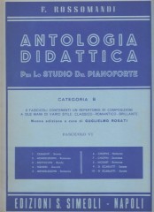 AA.VV. : Antologia didattica per lo studio del Pianoforte. Categoria B, Fascicolo 6