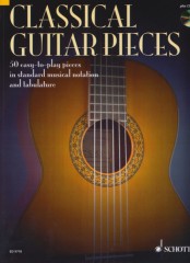 AA.VV. : 50 Easy to play pieces in standard musical notation and tabulature, per Chitarra