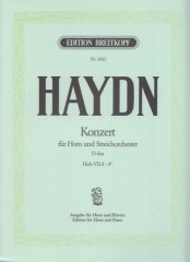 Haydn, Franz Josef : Concerto Hob VIId:4* in re, per Corno e Pianoforte