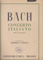 Bach, Johann Sebastian : Concerto italiano, per Pianoforte