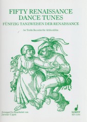 AA.VV. : 50 Renaissance Dance Tunes, per Flauto Dolce Contralto solo