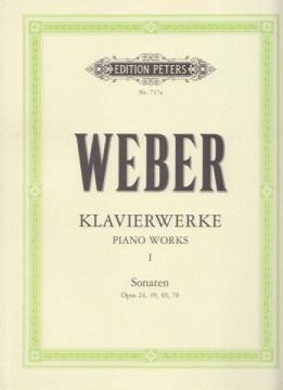Weber, Carl Maria von : Sonate per Pianoforte, vol. I