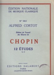 Chopin, Frédéric : 12 Studi op. 25, per Pianoforte