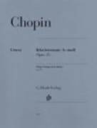 Chopin, Frédéric : Sonata nr. 2 in sib minore op. 35, per Pianoforte. Urtext