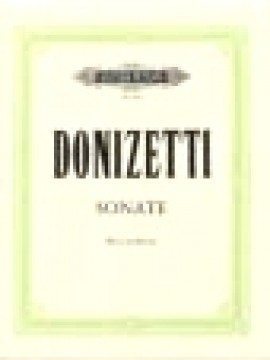 Donizetti, Gaetano : Sonata per Flauto e Pianoforte