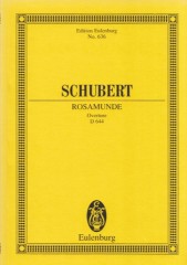 Schubert, Franz : Rosamunde (Die Zauberharfe), Ouverture D 644. Partitura tascabile