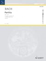Bach, Johann Sebastian : Partita in la minore BWV 1013, per Flauto dolce solo 
