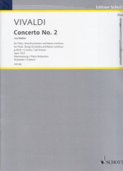 Vivaldi, Antonio : Concerto per Flauto, Archi e Basso Continuo op. 10, n. 2 La Notte, riduzione per Flauto e Pianoforte Vivaldi, Antonio : Concerto per Flauto, Archi e Basso Continuo op. 10, n. 2 La Notte, riduzione per Flauto e Pianoforte