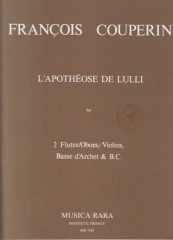 Couperin, François : L'Apothéose de Lulli, per 2 Flauti, Basso d’Archetto e Basso continuo