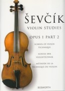 Sevcik, Otakar : Op. 1 parte 2. Scuola di tecnica del Violino