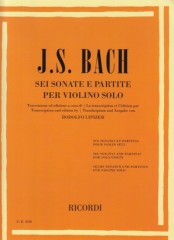 Bach, Johann Sebastian : Sonate e Partite BWV 1001-1006, per Violino