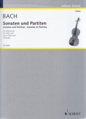Bach, Johann Sebastian : Sonate e Partite BWV 1001-1006, per Violino