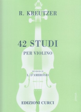 Kreutzer, Rudolphe : 42 Studi per Violino