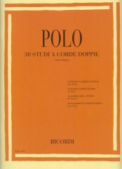 Polo, Enrico : 30 Studi a corde doppie, per Violino