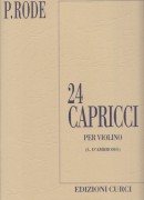 Rode, Jacques Pierre Joseph : 24 Capricci per Violino