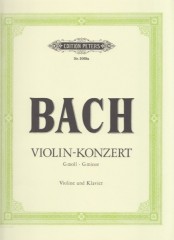 Bach, Johann Sebastian : Concerto BWV 1056 in sol minore per Violino e Pianoforte