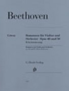 Beethoven, Ludwig van : Romanze per Violino e Orchestra opp. 40 e 50, riduzione per Violino e Pianoforte. Urtext