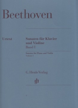 Beethoven, Ludwig van : Sonate per Violino e Pianoforte, vol. I. Urtext