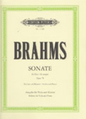 Brahms, Johannes : Sonata op. 78, per Viola e Pianoforte