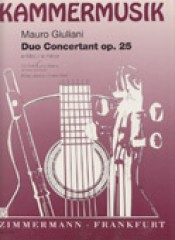 Giuliani, Mauro : Duo Concertante op. 25, per Chitarra e Violino